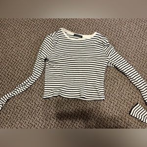 Brandy Melville long sleeve striped top